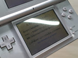 lf7481 Plz Read Item Condi Nintendo DS Lite Gross Silver Console Japan