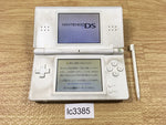 lc3385 Plz Read Item Condi Nintendo DS Lite Crystal White Console Japan