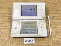 lc3385 Plz Read Item Condi Nintendo DS Lite Crystal White Console Japan