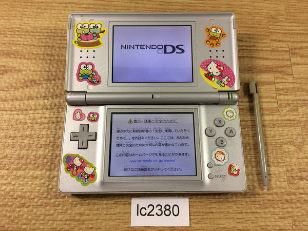 lc2380 Plz Read Item Condi Nintendo DS Lite Gross Silver Console Japan
