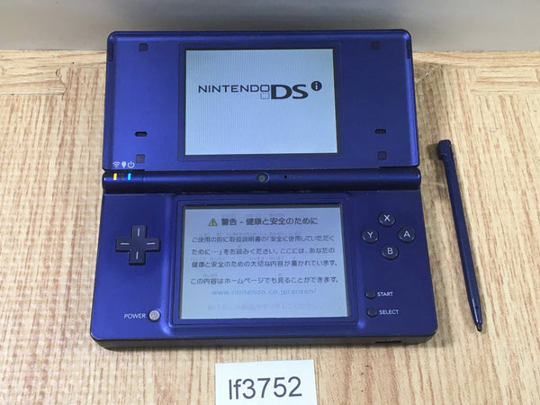 lf3752 Plz Read Item Condi Nintendo DSi DS Metallic Blue Console 