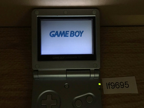 lf9695 Plz Read Item Condi GameBoy Advance SP Pearl Blue Console Japan