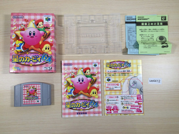 ue4412 Kirby 64 BOXED N64 Nintendo 64 Japan