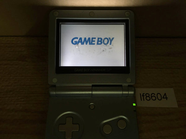 lf8604 Plz Read Item Condi GameBoy Advance SP Pearl Blue Console Japan