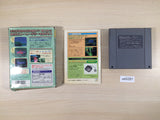 ue5281 Sound Novel Tsukuru Maker BOXED SNES Super Famicom Japan