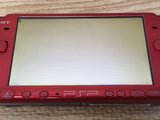 gd5189 Plz Read Item Condi PSP-3000 RADIANT RED SONY PSP Console Japan