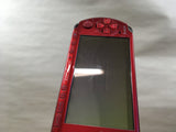 gd5189 Plz Read Item Condi PSP-3000 RADIANT RED SONY PSP Console Japan