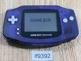 lf9392 Plz Read Item Condi GameBoy Advance Violet Game Boy Console Japan