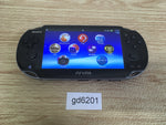 gd6201 PS Vita PCH-1000 CRYSTAL BLACK SONY PSP Console Japan