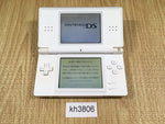 kh3806 Plz Read Item Condi Nintendo DS Lite Crystal White Console Japan