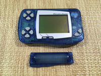 kh5386 Plz Read Item Condi Wonder Swan Skeleton Blue Bandai Console Japan