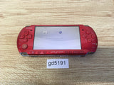 gd5191 Plz Read Item Condi PSP-3000 RADIANT RED SONY PSP Console Japan