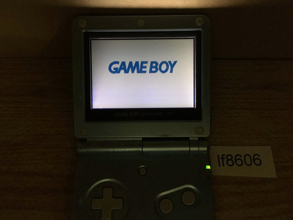 lf8606 Plz Read Item Condi GameBoy Advance SP Pearl Blue Console Japan