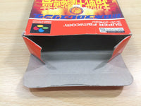 ue5975 Shin Nippon Pro Wrestling BOXED SNES Super Famicom Japan