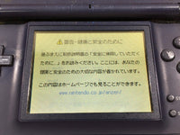 kh4889 Plz Read Item Condi Nintendo DS Lite Enamel Navy Console Japan