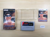 ue5976 Super Fire Pro Wrestling BOXED SNES Super Famicom Japan