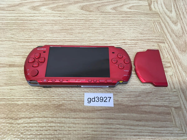 gd3927 Not Working PSP-3000 RADIANT RED SONY PSP Console Japan