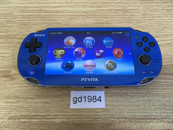 gd1984 PS Vita PCH-1000 SAPPHIRE BLUE SONY PSP Console Japan – J4U 