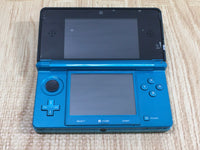 lf8708 Plz Read Item Condi Nintendo 3DS Aqua Blue Console Japan