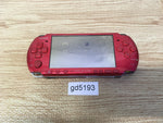 gd5193 Plz Read Item Condi PSP-3000 RADIANT RED SONY PSP Console Japan