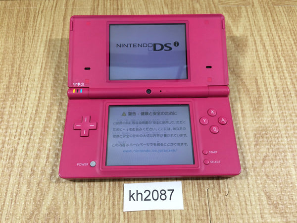kh2087 Plz Read Item Condi Nintendo DSi DS Pink Console Japan 