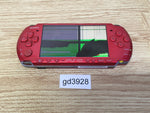 gd3928 Plz Read Item Condi PSP-3000 RADIANT RED SONY PSP Console Japan