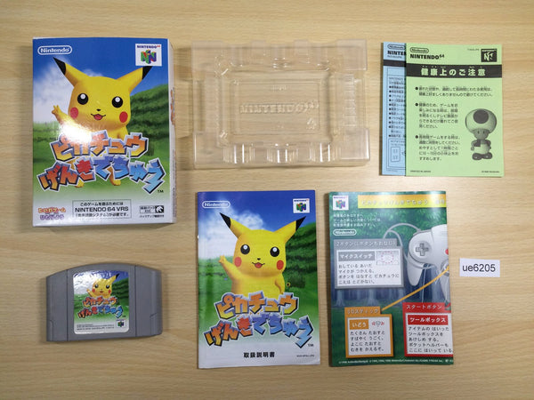 ue6205 Hey You, Pikachu! Pokemon BOXED N64 Nintendo 64 Japan