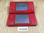 kh5998 Plz Read Item Condi Nintendo DSi DS Red Console Japan