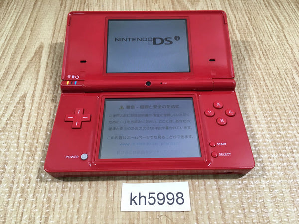 kh5998 Plz Read Item Condi Nintendo DSi DS Red Console Japan