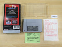 ue6629 Super Fire Pro Wrestling 3 Easy Type BOXED SNES Super Famicom Japan