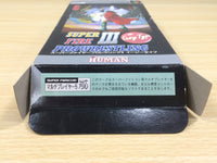 ue6629 Super Fire Pro Wrestling 3 Easy Type BOXED SNES Super Famicom Japan