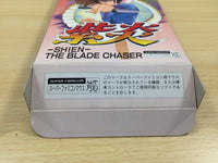 ue5978 Shien's Revenge Shien The Blade Chaser BOXED SNES Super Famicom Japan