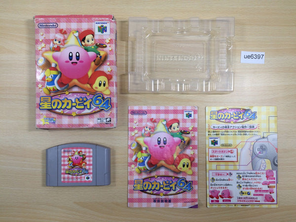 ue6397 Kirby 64 BOXED N64 Nintendo 64 Japan