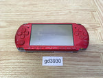 gd3930 Plz Read Item Condi PSP-3000 RADIANT RED SONY PSP Console Japan