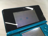 lf9801 Plz Read Item Condi Nintendo 3DS Aqua Blue Console Japan