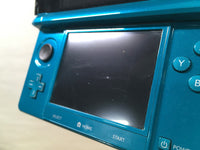 lf9801 Plz Read Item Condi Nintendo 3DS Aqua Blue Console Japan