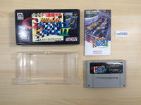 ue5980 Human Grand Prix 2 Racing BOXED SNES Super Famicom Japan