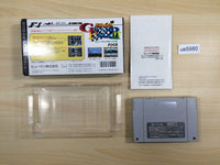 ue5980 Human Grand Prix 2 Racing BOXED SNES Super Famicom Japan