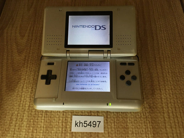 kh5497 Plz Read Item Condi Nintendo DS Platinum Silver Console Japan