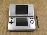 kh5497 Plz Read Item Condi Nintendo DS Platinum Silver Console Japan