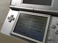 lf6354 Plz Read Item Condi Nintendo DS Lite Gross Silver Console Japan