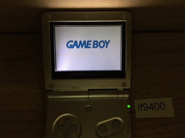 lf9400 No Battery GameBoy Advance SP Platinum Silver Game Boy Console Japan