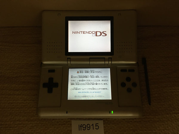 lf9915 Plz Read Item Condi Nintendo DS Platinum Silver Console Japan