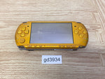 gd3934 Plz Read Item Condi PSP-3000 BRIGHT YELLOW SONY PSP Console Japan