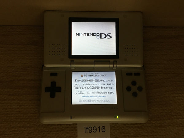 lf9916 Plz Read Item Condi Nintendo DS Platinum Silver Console Japan