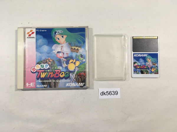 dk5639 Detana!! Twinbee BOXED PC Engine Japan