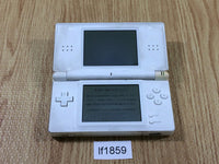 lf1859 Plz Read Item Condi Nintendo DS Lite Crystal White Console 
