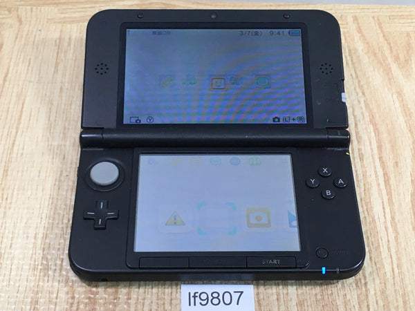 lf9807 Plz Read Item Condi Nintendo 3DS LL XL 3DS Blue Black Console Japan