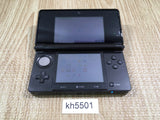 kh5501 No Battery Nintendo 3DS Cosmo Black Console Japan