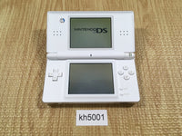 kh5001 Plz Read Item Condi Nintendo DS Lite Crystal White Console Japan